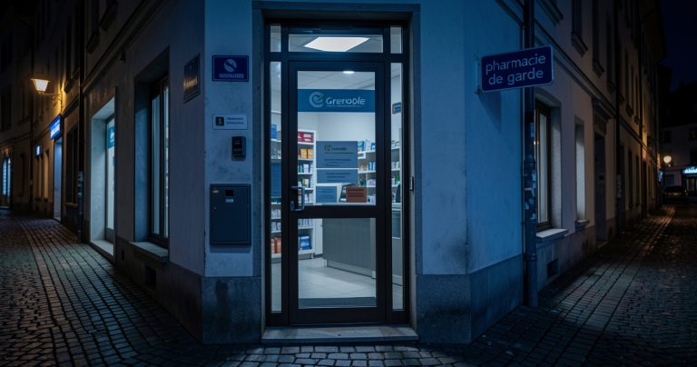Pharmacie ouverte 24h/24 à Grenoble : la vraie liste 2026 (horaires et services)