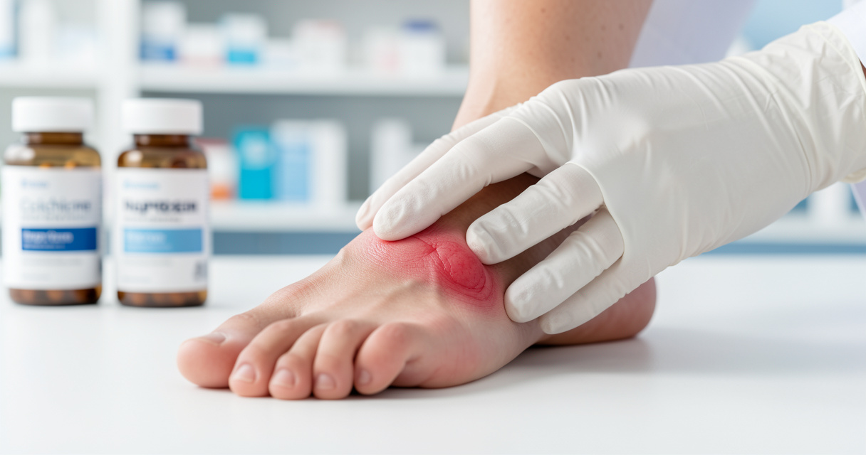 Soulager une crise de goutte : protocole pharmaco 2026