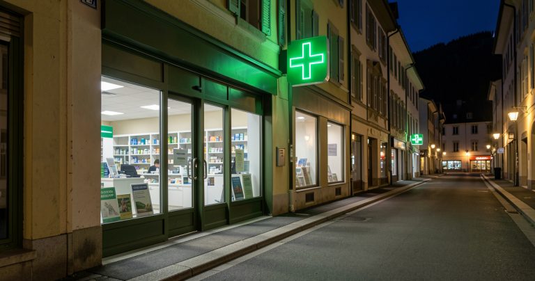 Pharmacie de garde Annecy 2026 : ouverte ce soir, dimanche