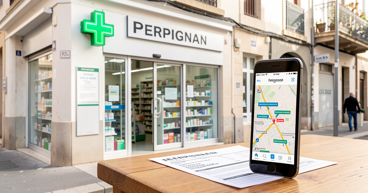 Pharmacie de garde à Perpignan : les 3 méthodes pour trouver l’officine ouverte aujourd’hui (3237, Résogardes)