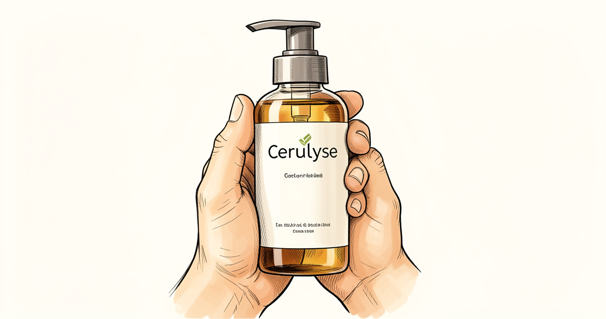 Flacon de Cerulyse réchauffé dans les mains avant utilisation – posologie cérumen